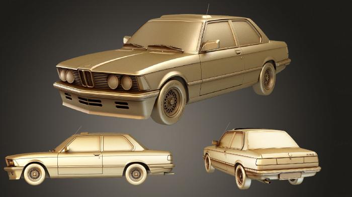 نموذج ثلاثي الأبعاد لآلة CNC السيارات والنقل سيارة BMW E21